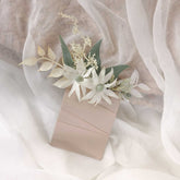 Pocket Wedding Boutonniere Flannel Flower